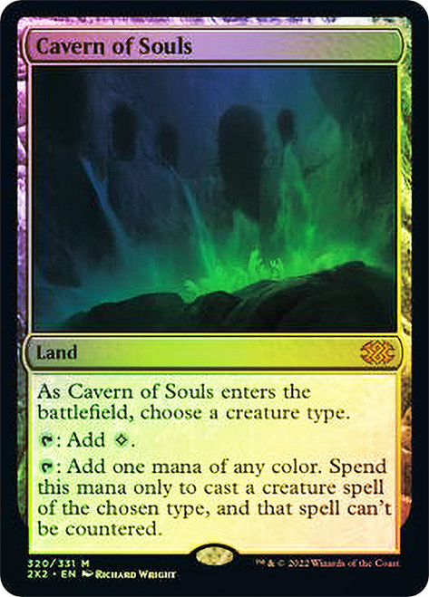 Cavern of Souls (Paths of the Dead) (Borderless) (Surge Foil 