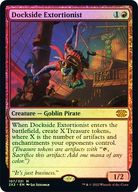 Dockside Extortionist\nDouble Masters 2022\nSingle\nMagic The Gathering