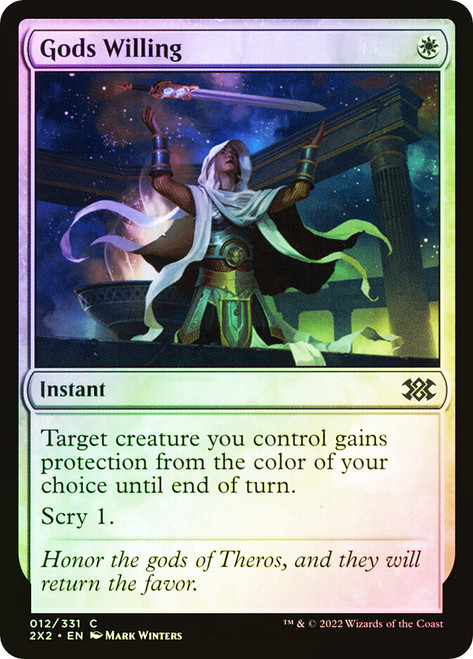 Gods Willing
Double Masters 2022
Single
Magic: The Gathering