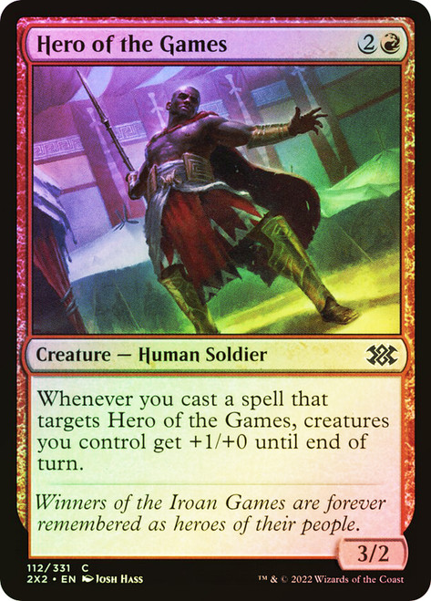 Hero of the Games
Double Masters 2022
Single
Magic: The Gathering