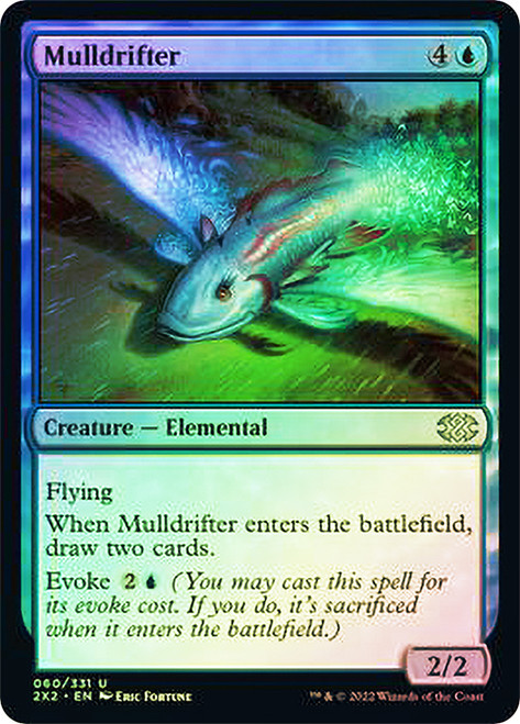 Mulldrifter\nDouble Masters 2022\nSingle\nMagic The Gathering