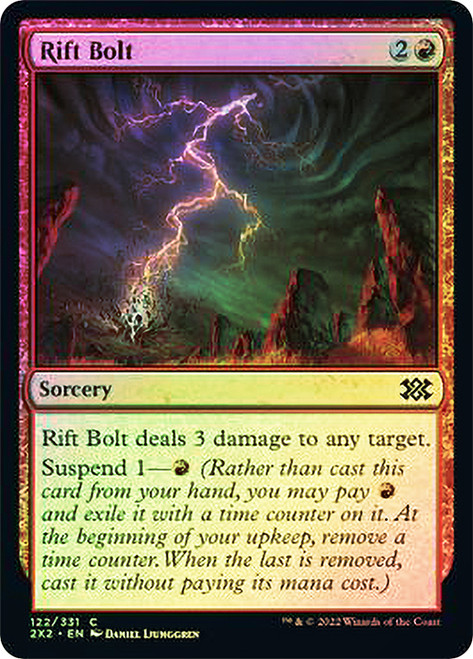 Rift Bolt\nDouble Masters 2022\nSingle\nMagic The Gathering