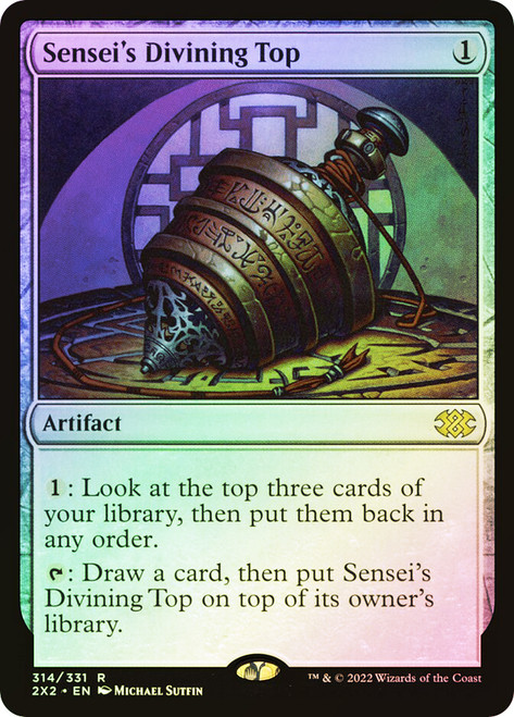 Sensei's Divining Top | Double Masters 2022 - Japanese | Star City