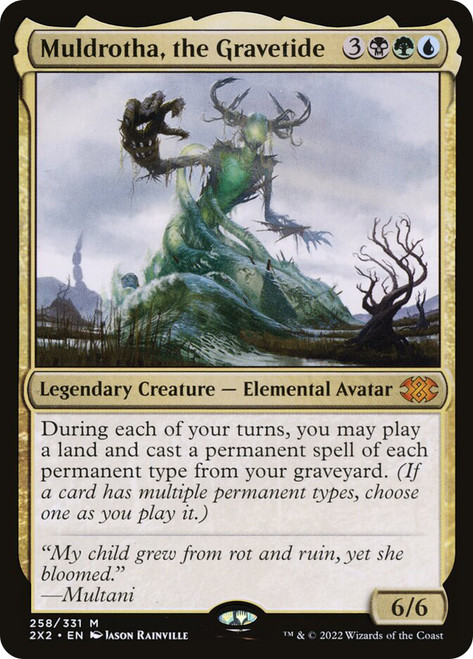 Muldrotha, the Gravetide
Double Masters 2022
Single
Magic: The Gathering
