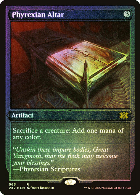 Phyrexian Altar
Double Masters 2022
Single
Magic: The Gathering