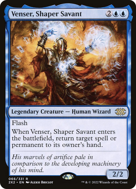 Venser, Shaper Savant | Double Masters 2022 | Star City Games