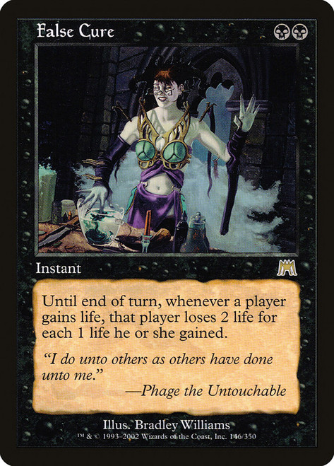 False Cure\nOnslaught\nSingle\nMagic The Gathering