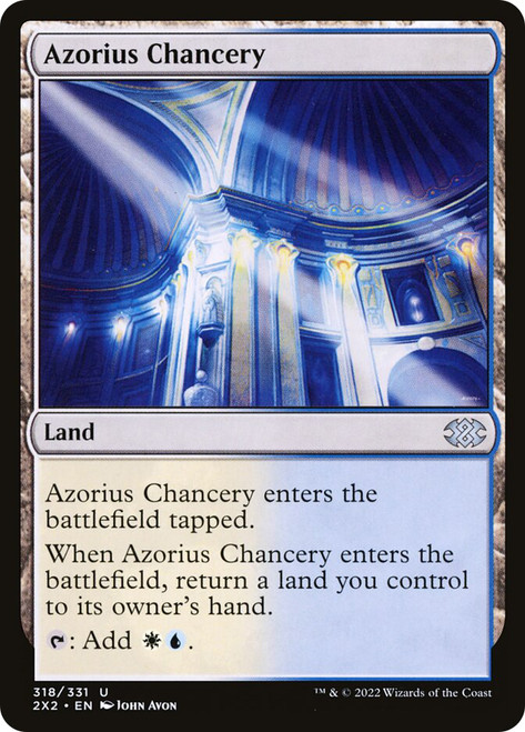 Azorius Chancery
Double Masters 2022
Single
Magic: The Gathering
