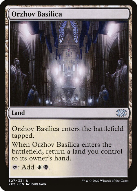 Orzhov Basilica (#327)
Double Masters 2022
Single
Magic: The Gathering