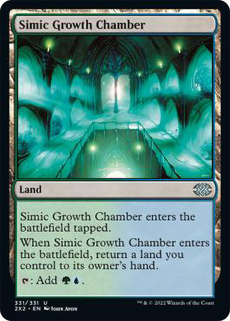 Simic Growth Chamber\nDouble Masters 2022\nSingle\nMagic The Gathering