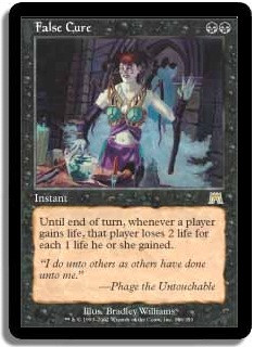 False Cure
Onslaught (Foil) - Chinese Traditional
Single
Magic The Gathering