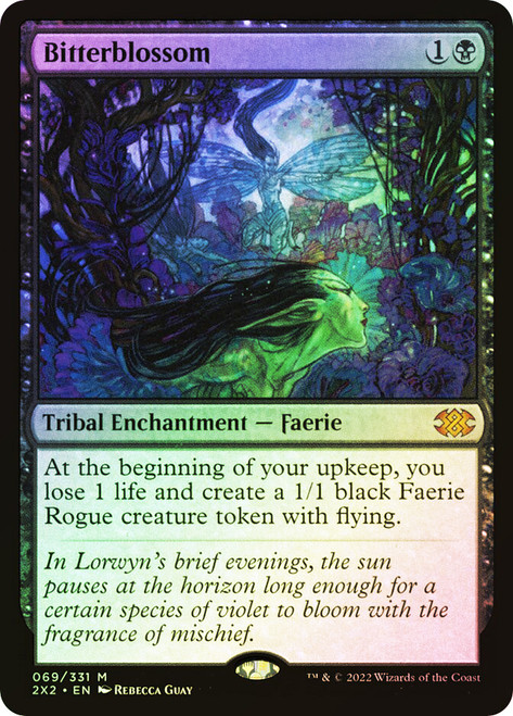 Bitterblossom
Double Masters 2022
Single
Magic: The Gathering