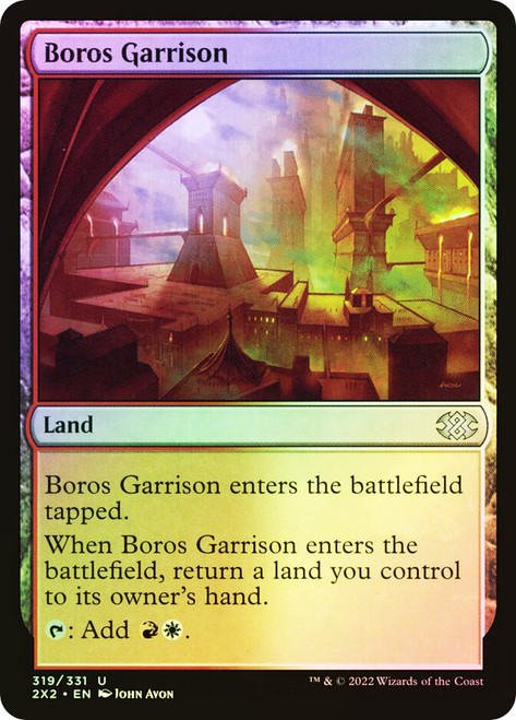 Boros Garrison
Double Masters 2022
Single
Magic: The Gathering