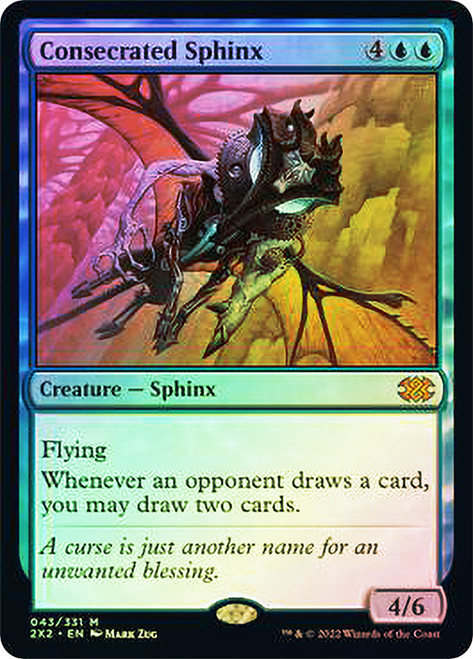 Consecrated Sphinx\nDouble Masters 2022\nSingle\nMagic The Gathering