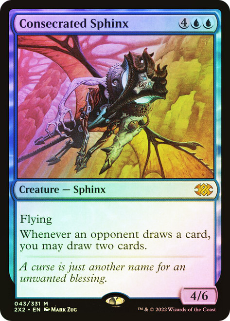 Consecrated Sphinx
Double Masters 2022
Single
Magic: The Gathering