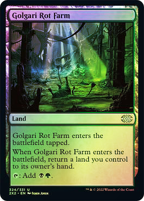 Golgari Rot Farm\nDouble Masters 2022\nSingle\nMagic The Gathering