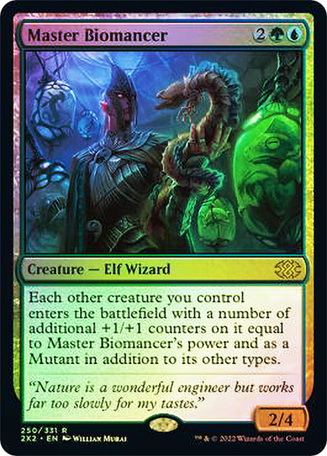 Master Biomancer\nDouble Masters 2022\nSingle\nMagic The Gathering