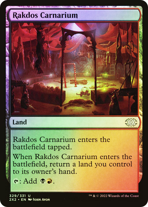 Rakdos Carnarium
Double Masters 2022
Single
Magic: The Gathering
