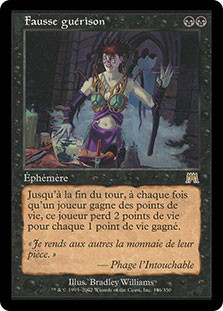 False Cure
Onslaught - French
Single
Magic The Gathering