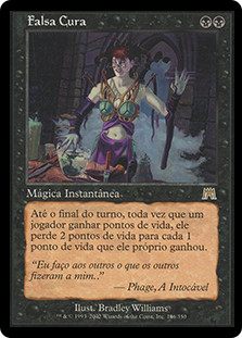 False Cure
Onslaught - Portuguese
Single
Magic The Gathering