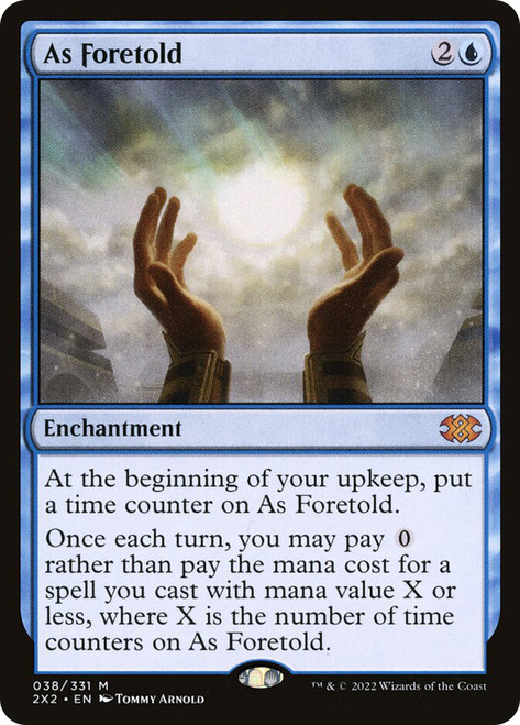 As Foretold
Double Masters 2022
Single
Magic: The Gathering