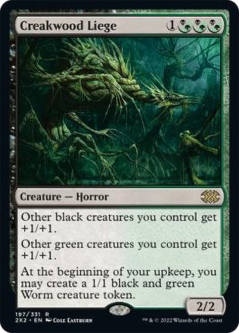 Creakwood Liege\nDouble Masters 2022\nSingle\nMagic The Gathering