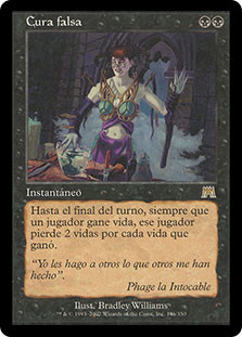 False Cure
Onslaught - Spanish
Single
Magic The Gathering