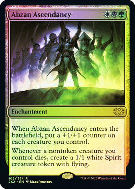 Abzan Ascendancy\nDouble Masters 2022\nSingle\nMagic The Gathering