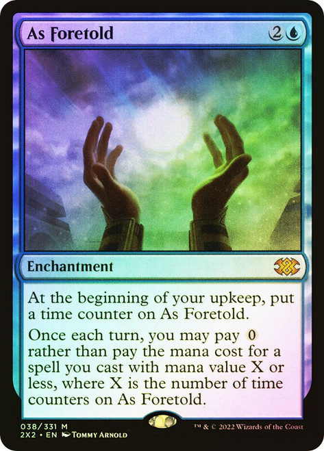 As Foretold
Double Masters 2022
Single
Magic: The Gathering