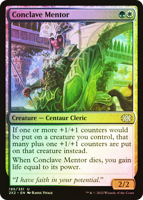 Conclave Mentor
Double Masters 2022
Single
Magic: The Gathering