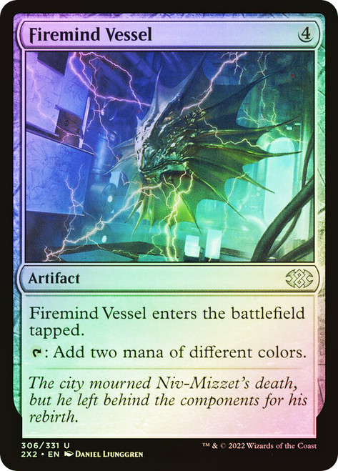 Firemind Vessel
Double Masters 2022
Single
Magic: The Gathering