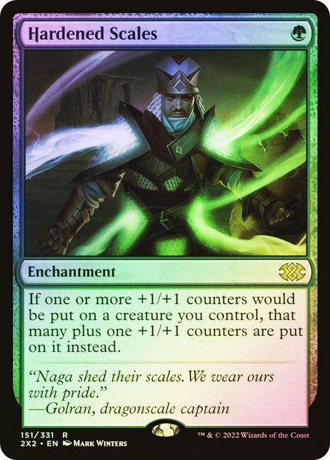 Hardened Scales
Double Masters 2022
Single
Magic: The Gathering
