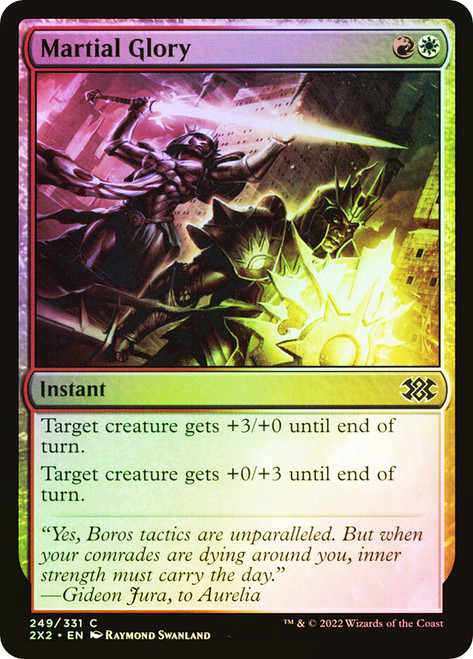 Martial Glory
Double Masters 2022
Single
Magic: The Gathering