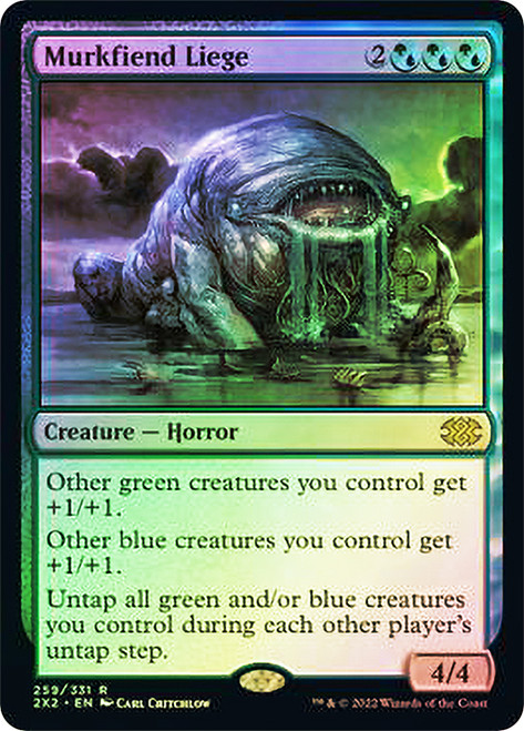 Murkfiend Liege\nDouble Masters 2022\nSingle\nMagic The Gathering