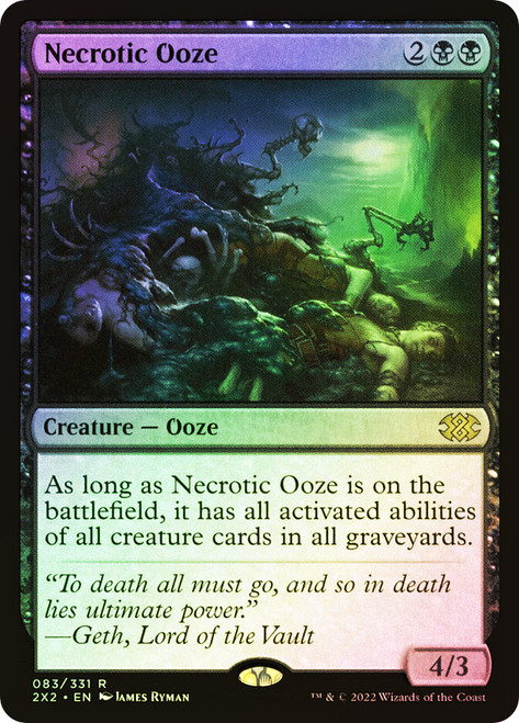 Necrotic Ooze
Double Masters 2022
Single
Magic: The Gathering