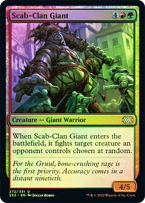 Scab-Clan Giant\nDouble Masters 2022\nSingle\nMagic The Gathering