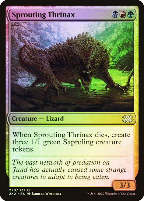Sprouting Thrinax
Double Masters 2022
Single
Magic: The Gathering