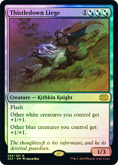 Thistledown Liege\nDouble Masters 2022\nSingle\nMagic The Gathering