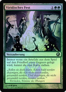 Viridian Revel\nScars of Mirrodin - German\nSingle\nMagic The Gathering