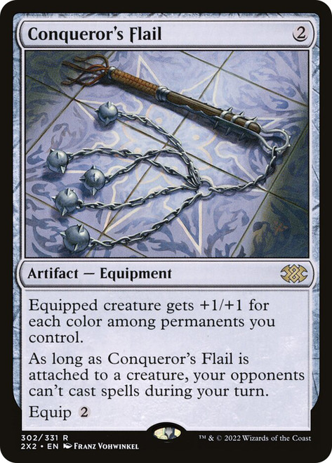 Conqueror's Flail
Double Masters 2022
Single
Magic: The Gathering