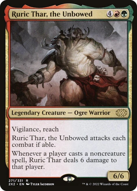 Ruric Thar, the Unbowed
Double Masters 2022
Single
Magic: The Gathering
