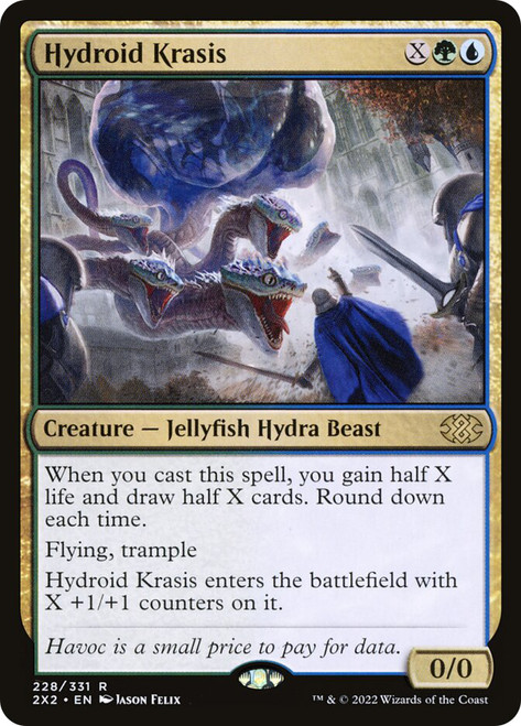 Hydroid Krasis
Double Masters 2022
Single
Magic: The Gathering