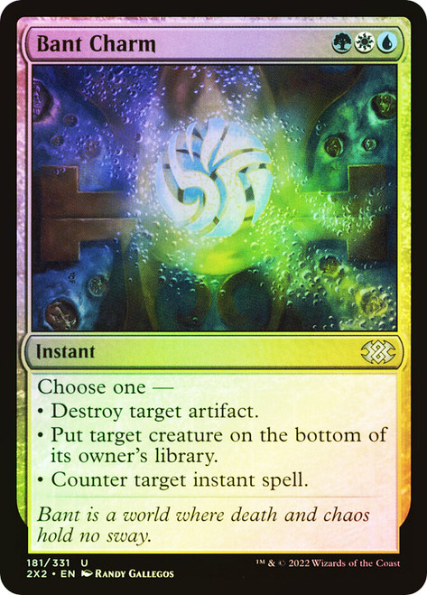 Bant Charm
Double Masters 2022
Single
Magic: The Gathering