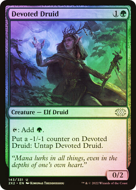 Devoted Druid
Double Masters 2022
Single
Magic: The Gathering