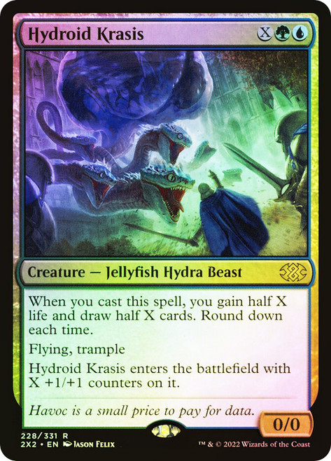 Hydroid Krasis
Double Masters 2022
Single
Magic: The Gathering