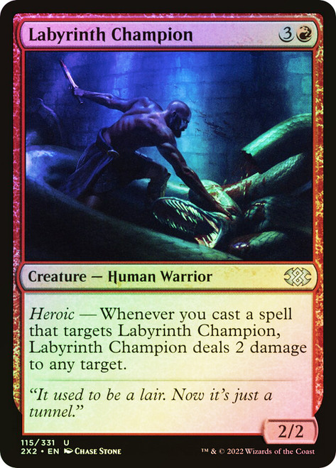 Labyrinth Champion
Double Masters 2022
Single
Magic: The Gathering