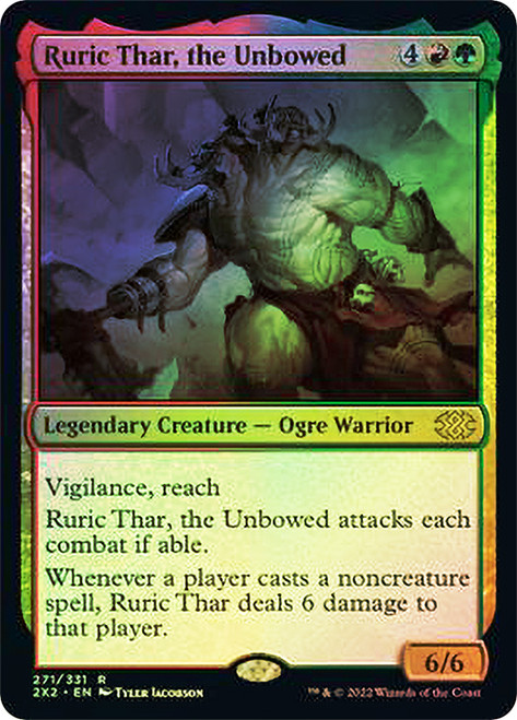 Ruric Thar, the Unbowed\nDouble Masters 2022\nSingle\nMagic The Gathering