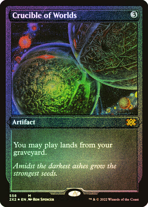 Crucible of Worlds
Double Masters 2022
Single
Magic: The Gathering