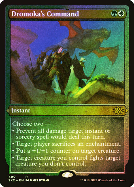 Dromoka's Command
Double Masters 2022
Single
Magic: The Gathering