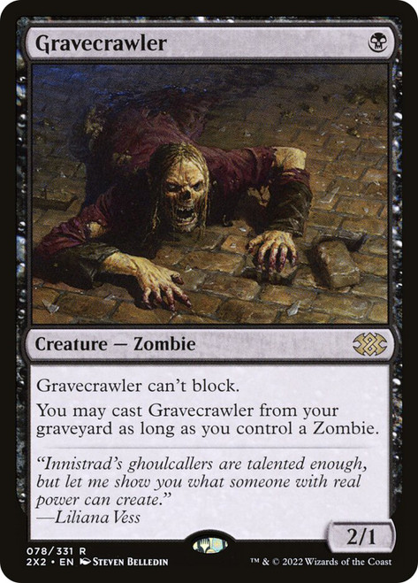 Gravecrawler
Double Masters 2022
Single
Magic: The Gathering